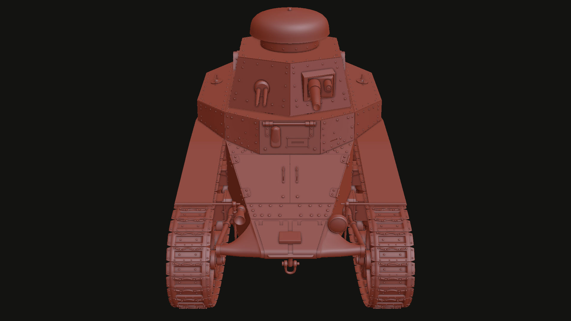 T-18 MS-1 Soviet Light Tank 3D model_32