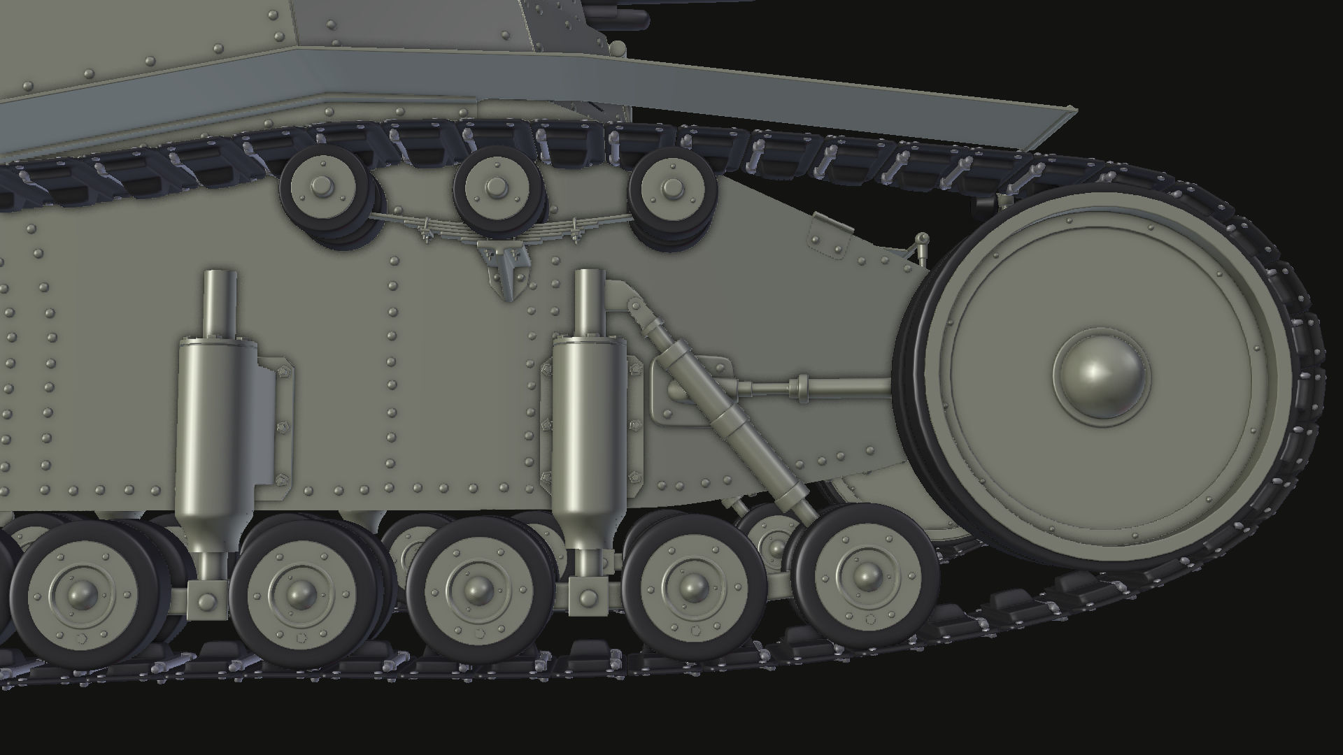 T-18 MS-1 Soviet Light Tank 3D model_17