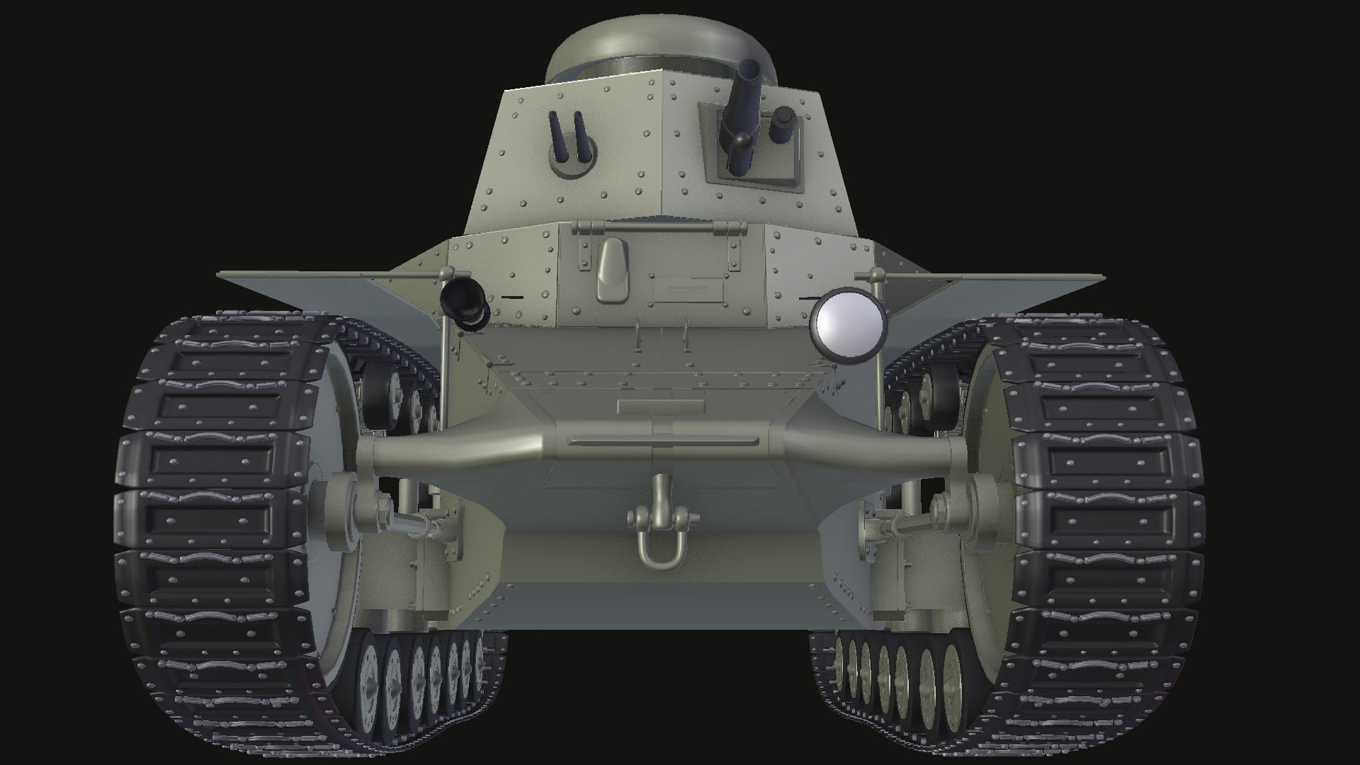T-18 MS-1 Soviet Light Tank 3D model_15
