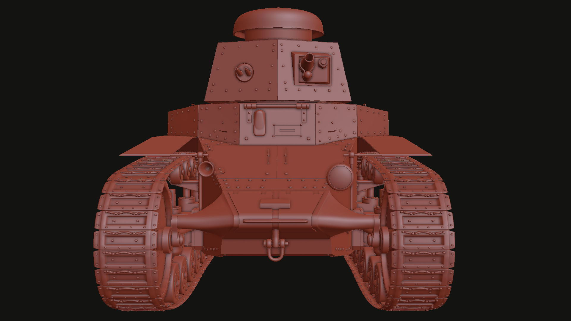 T-18 MS-1 Soviet Light Tank 3D model_20