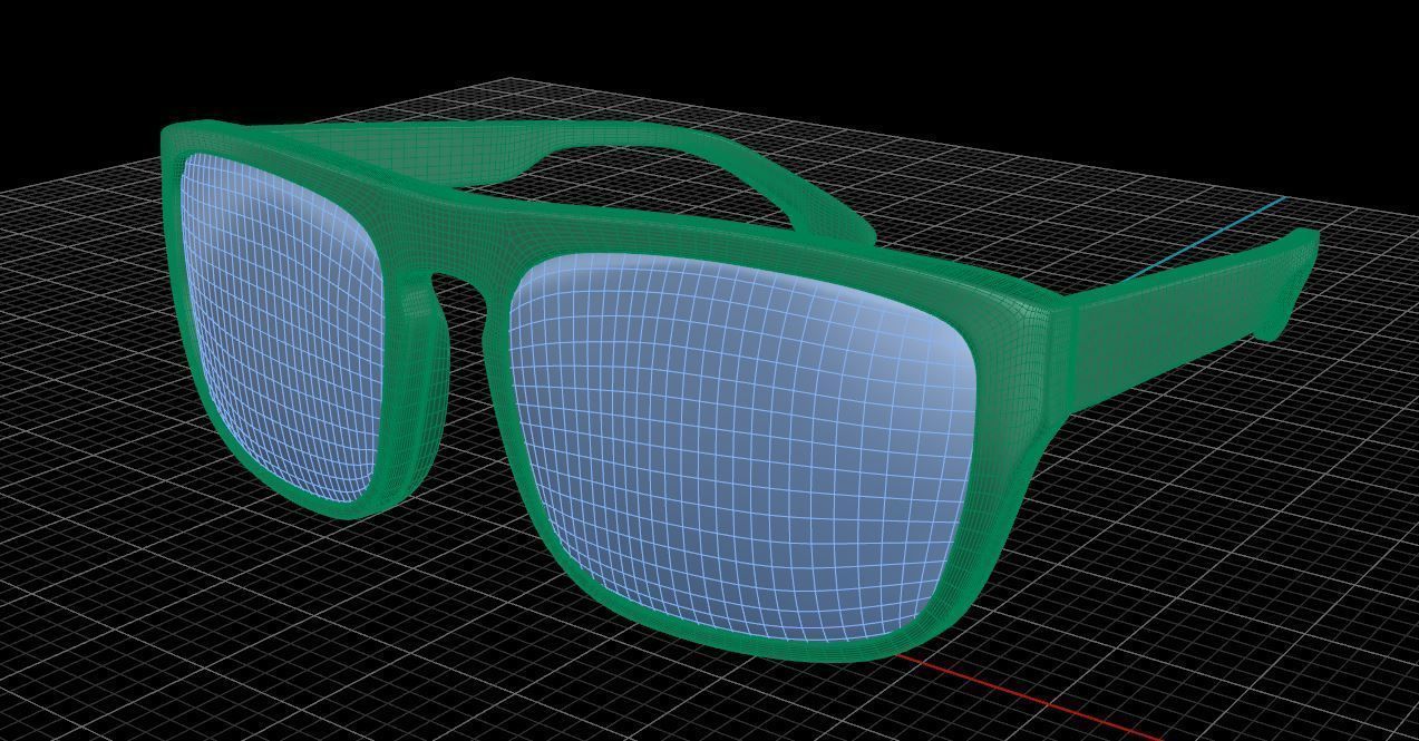 Eyeglasses for Men and Women 3D print model_4