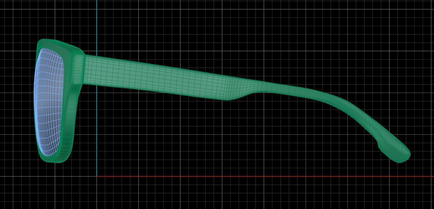 Eyeglasses for Men and Women 3D print model_7