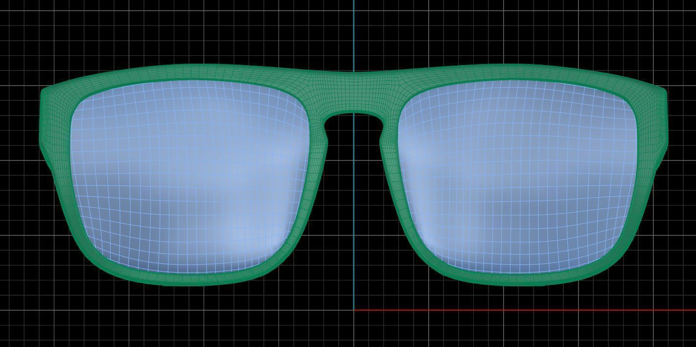 Eyeglasses for Men and Women 3D print model_6