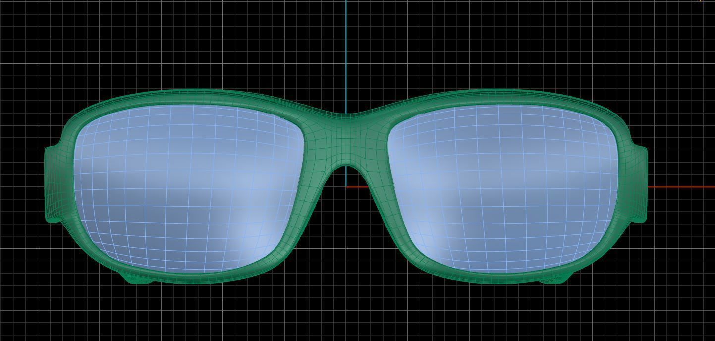 Eyeglasses for Men and Women 3D print model_9