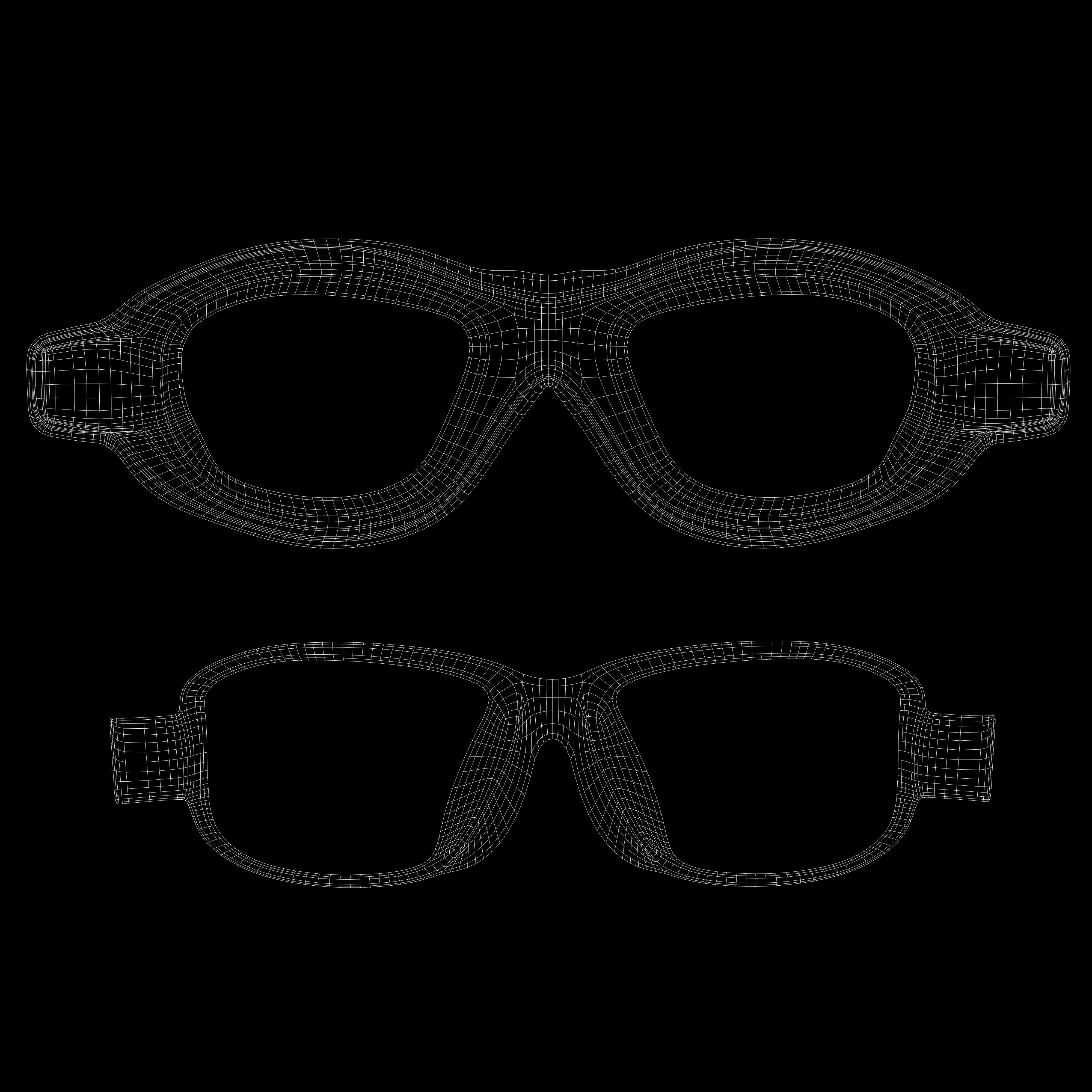 Eyeglasses for Men and Women 3D print model_5