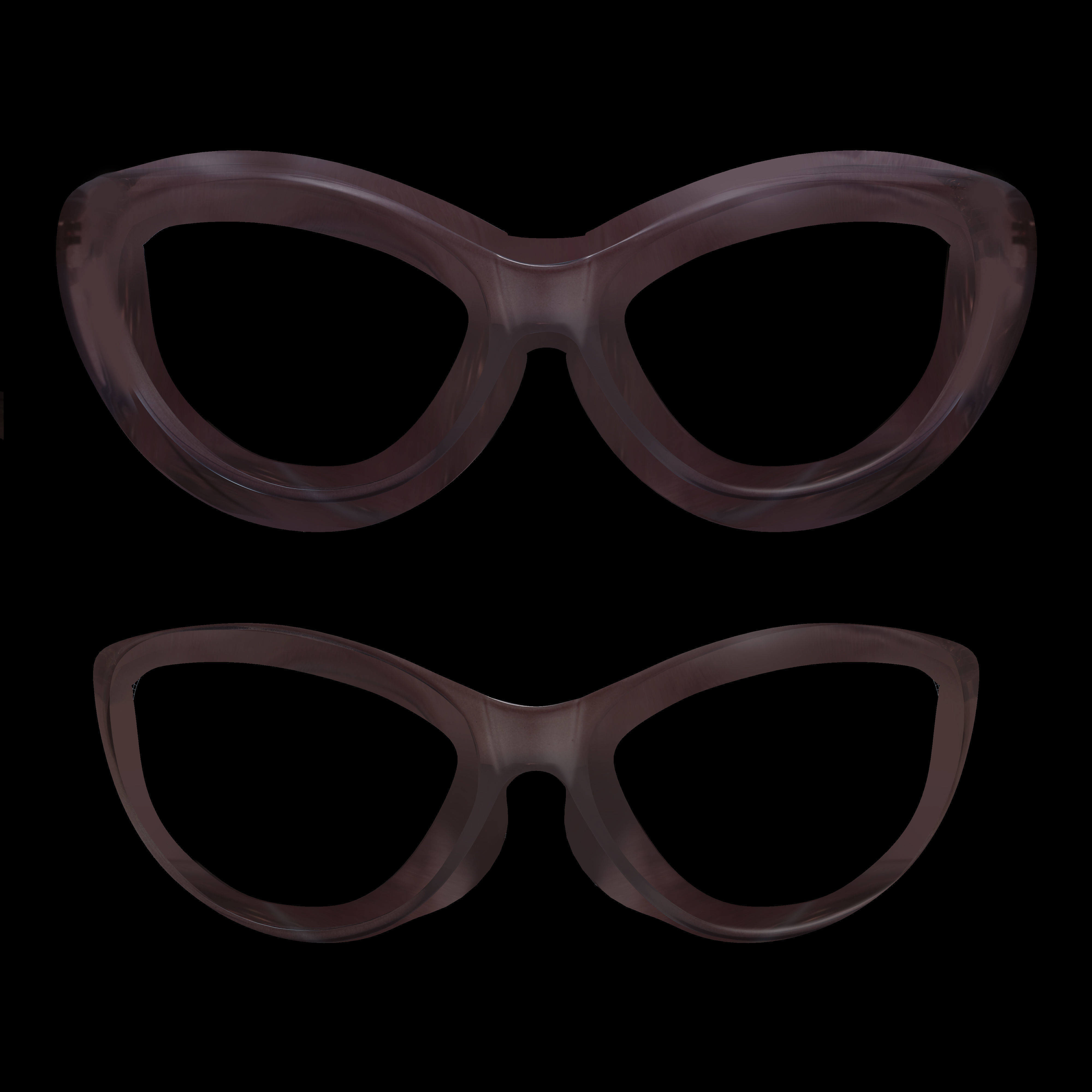 Eyeglasses for Men and Women 3D print model_11