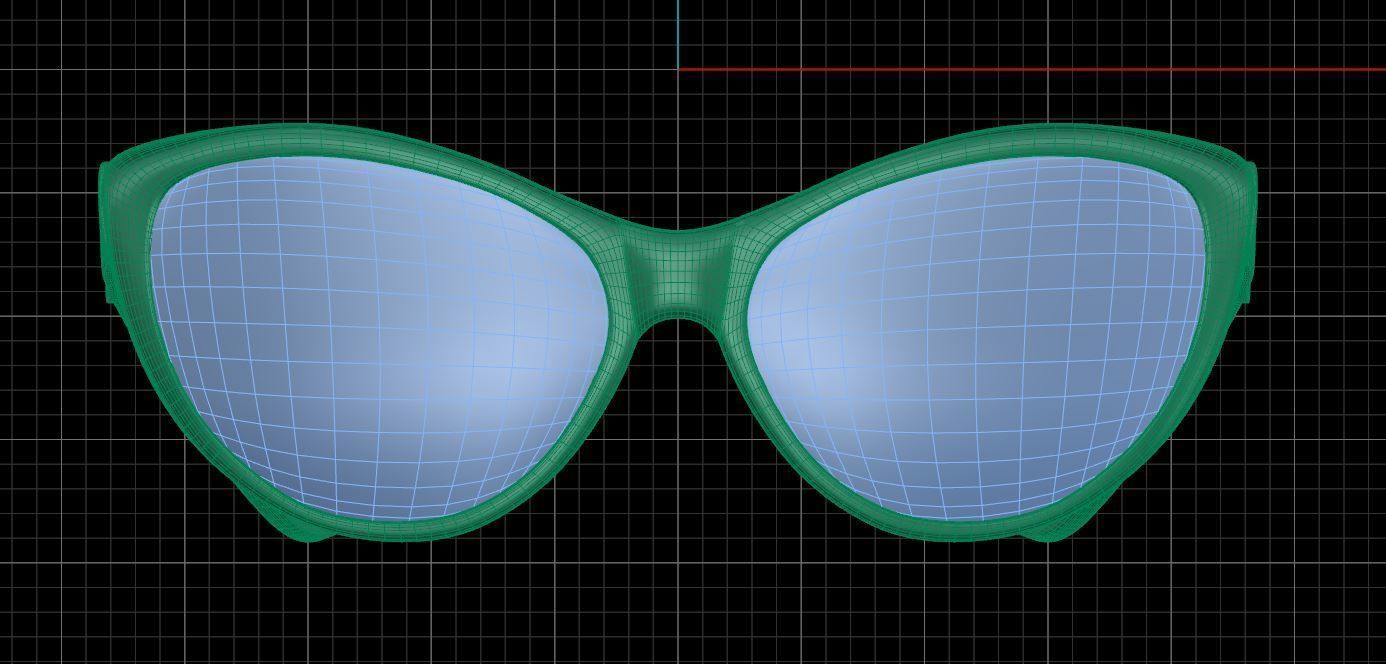 Eyeglasses for Men and Women 3D print model_9