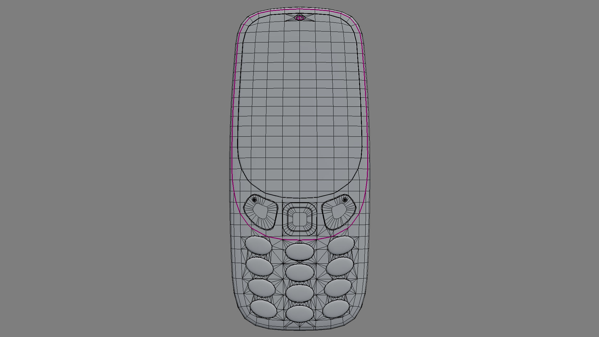 Nokia 3310 new 3D model_11
