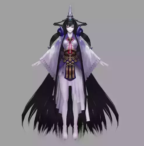 Angel final fantasy xiv character art