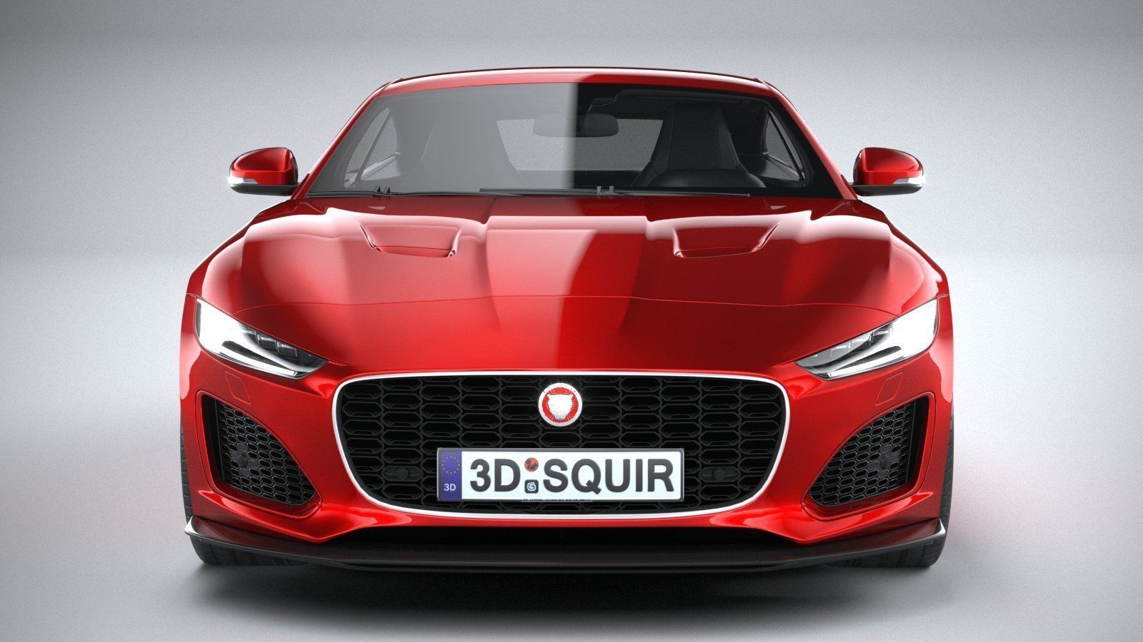 Jaguar F-Type Regular Coupe 2021 3D model_13