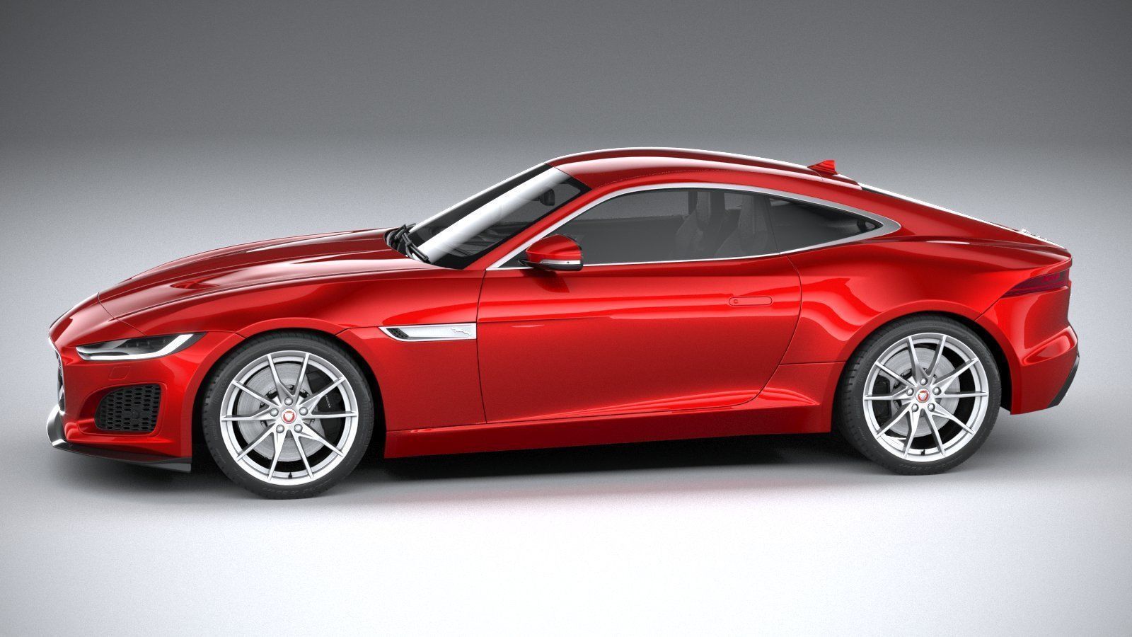 Jaguar F-Type Regular Coupe 2021 3D model_8
