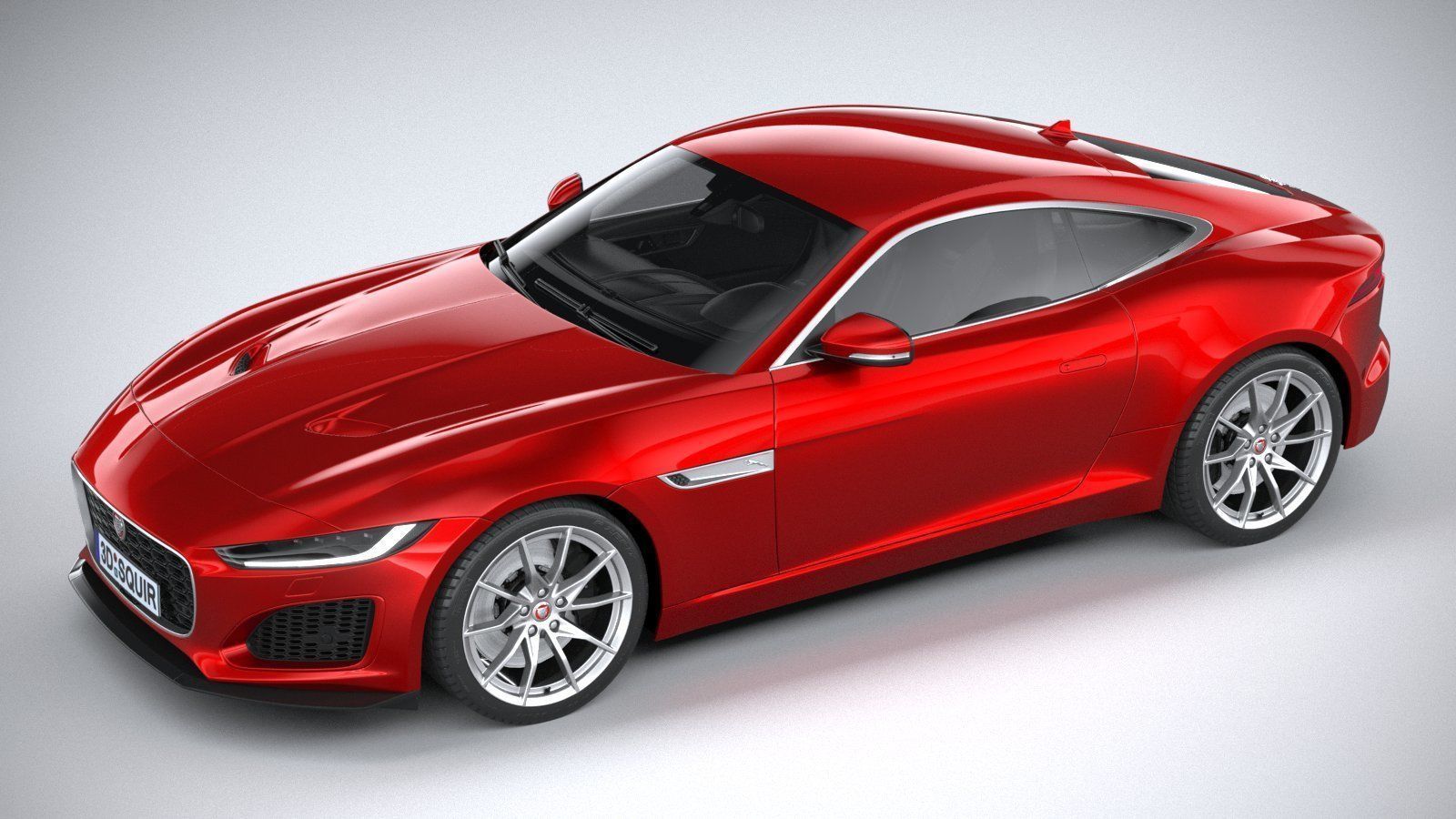Jaguar F-Type Regular Coupe 2021 3D model_7