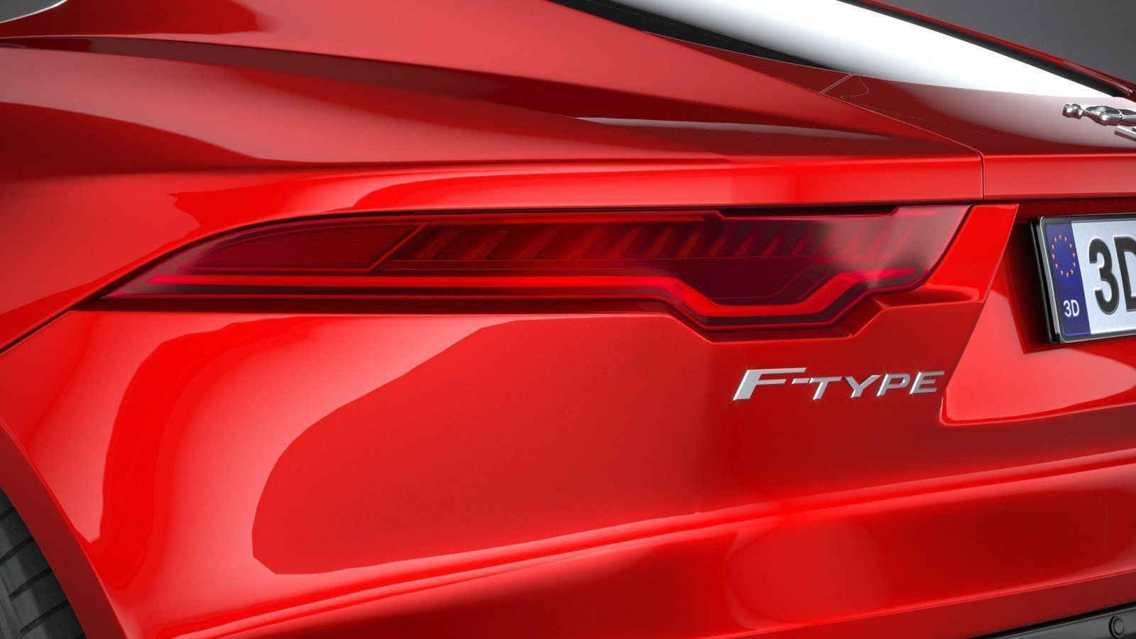 Jaguar F-Type Regular Coupe 2021 3D model_15