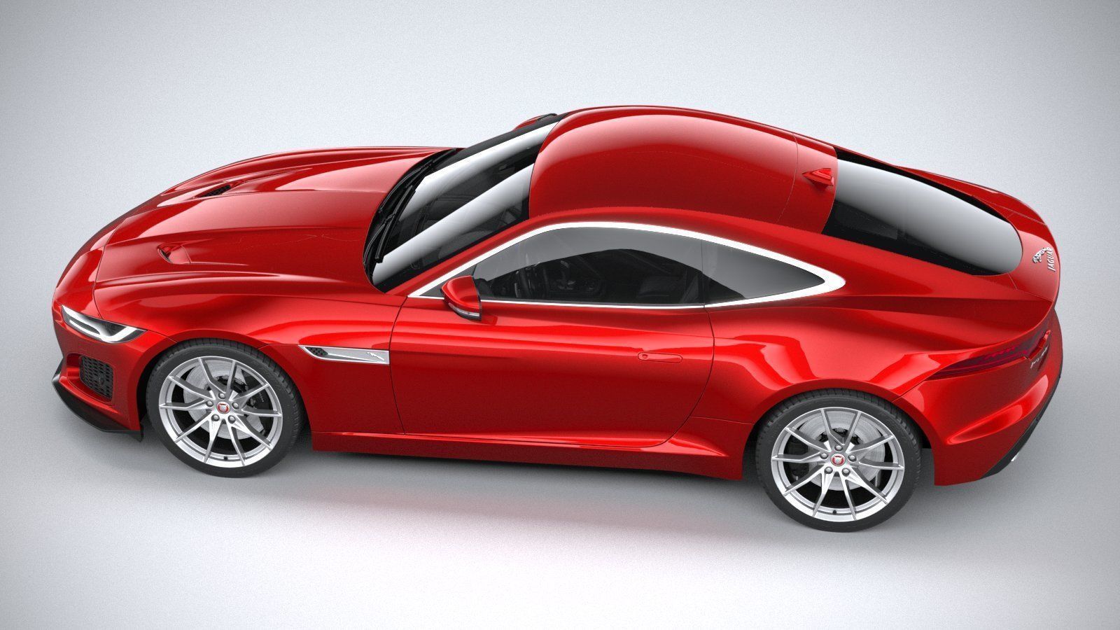 Jaguar F-Type Regular Coupe 2021 3D model_9