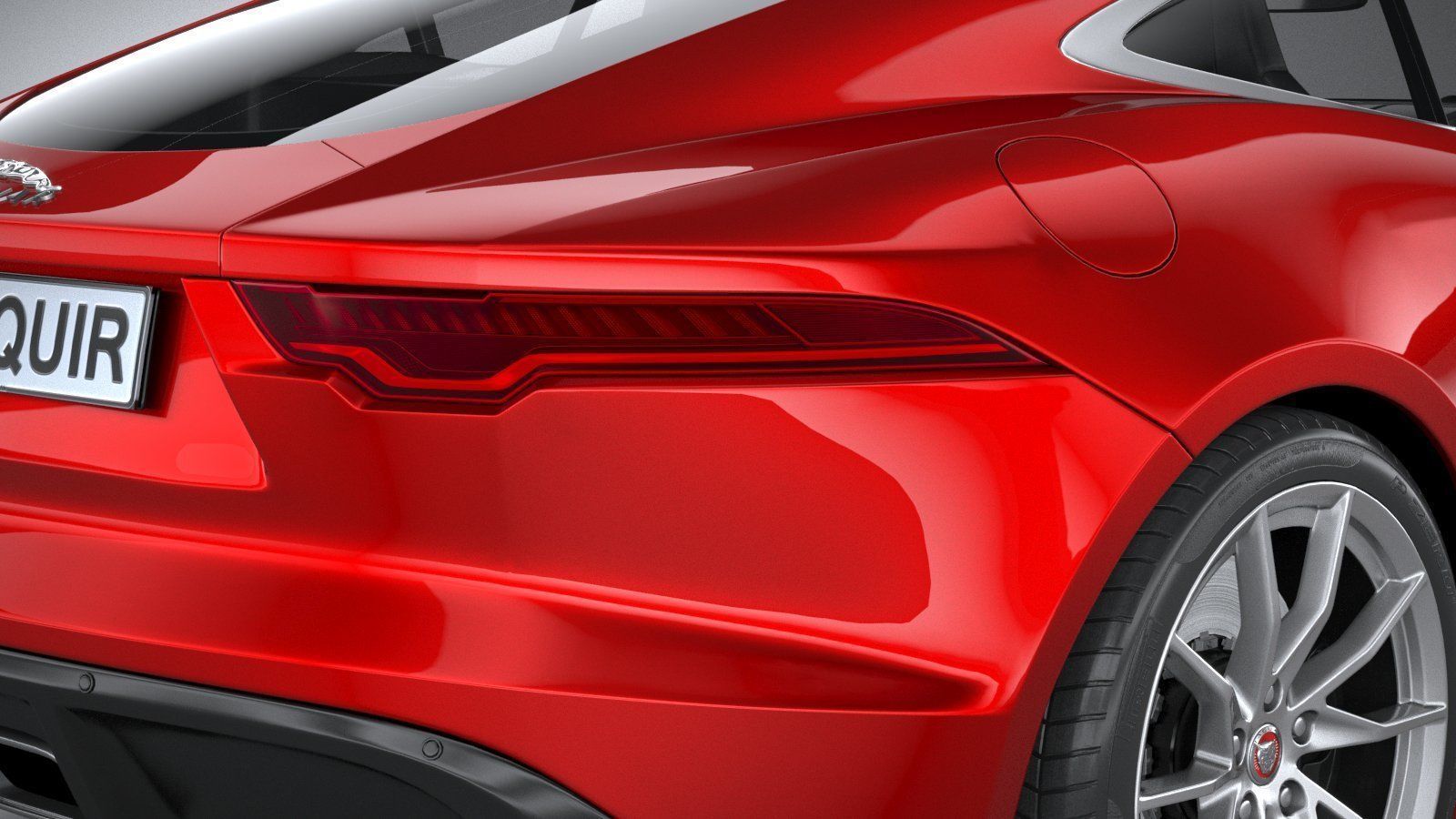 Jaguar F-Type Regular Coupe 2021 3D model_18