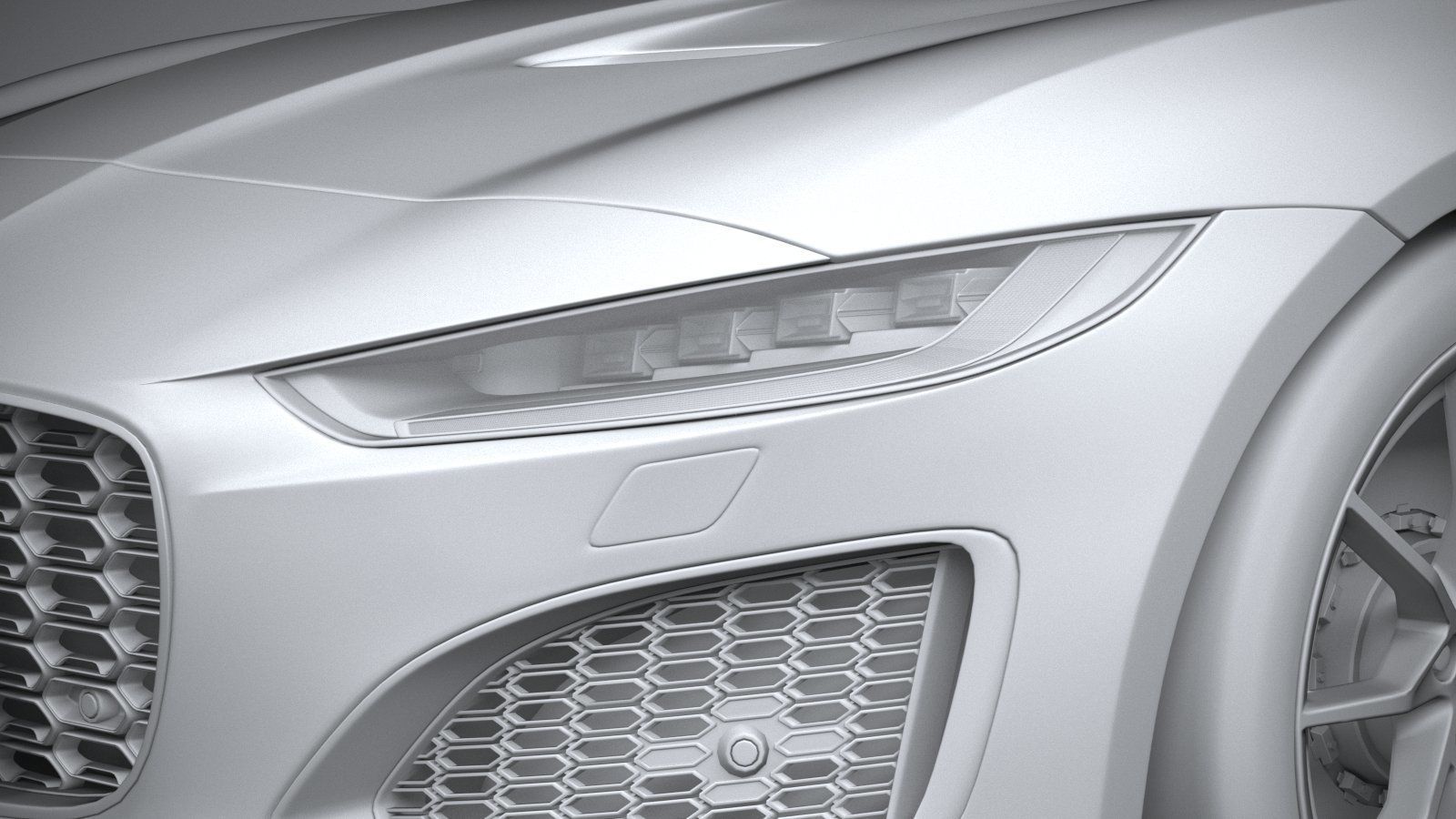 Jaguar F-Type Regular Coupe 2021 3D model_23