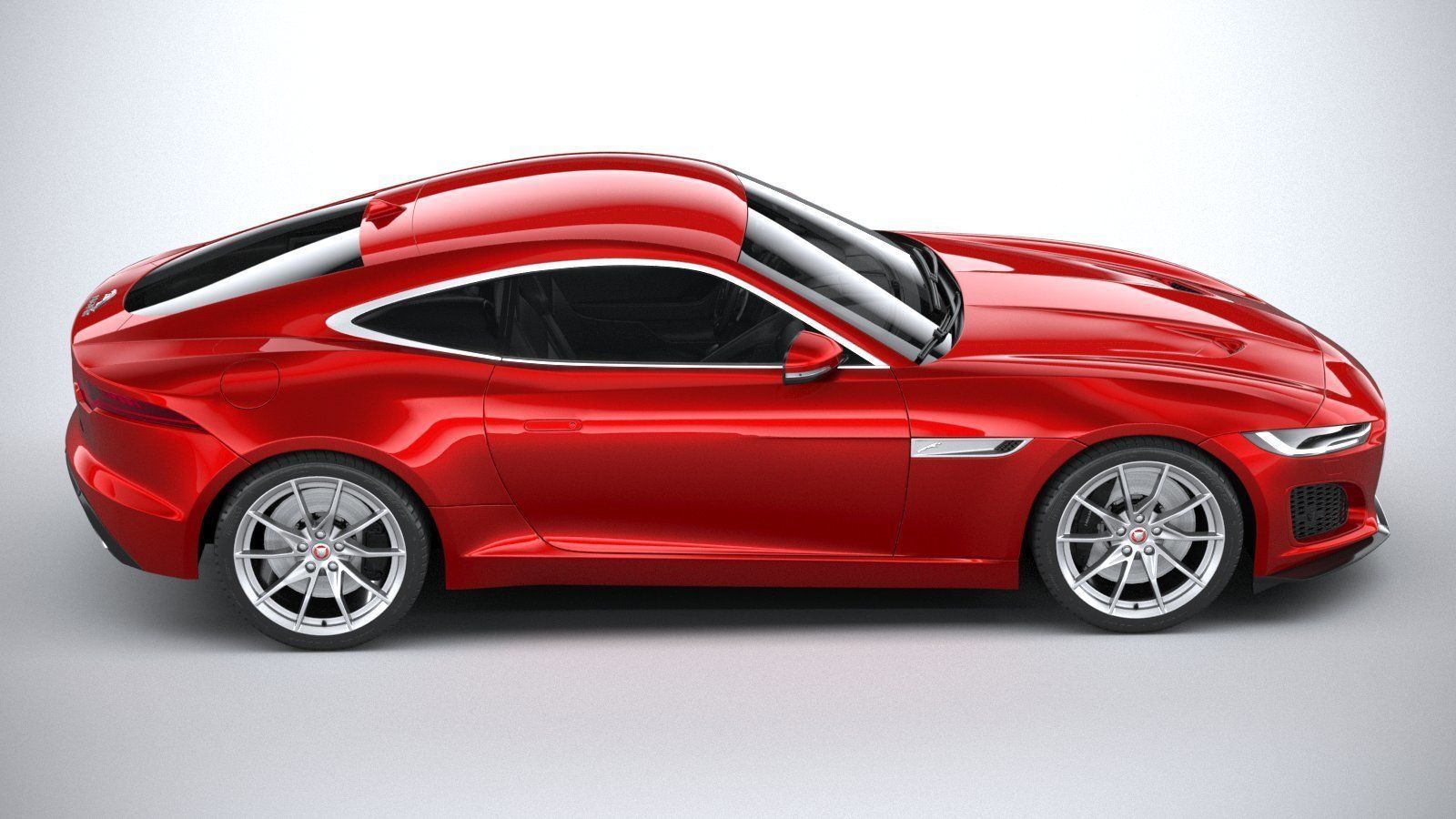 Jaguar F-Type Regular Coupe 2021 3D model_11