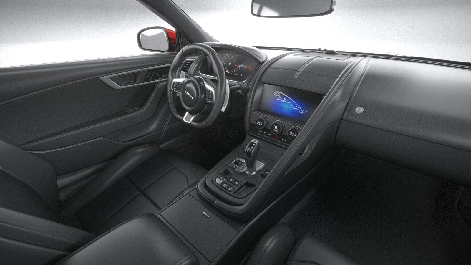 Jaguar F-Type Regular Coupe 2021 3D model_26