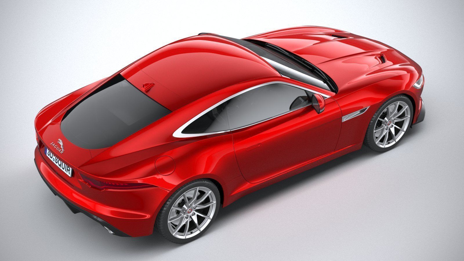 Jaguar F-Type Regular Coupe 2021 3D model_10