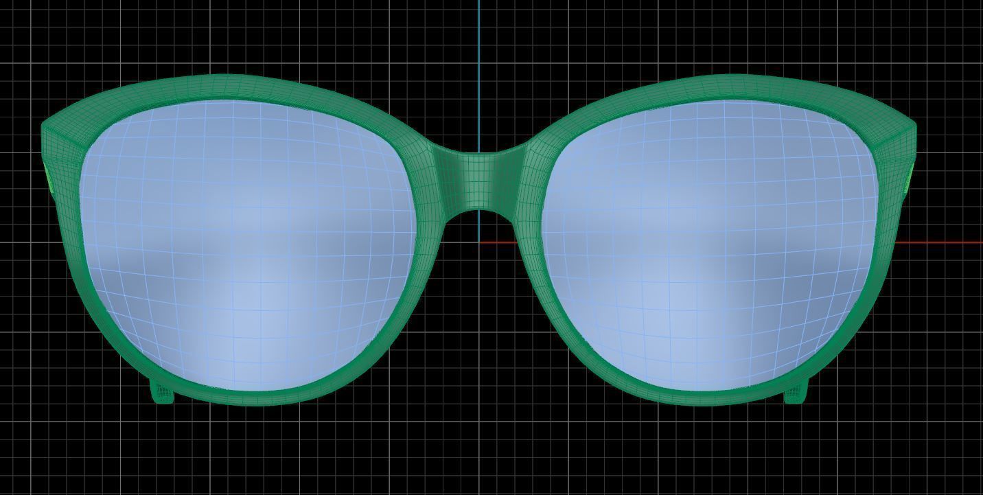 Eyeglasses for Men and Women 3D print model_6