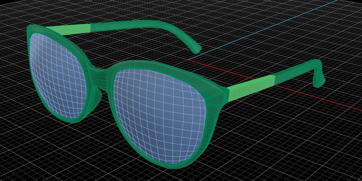 Eyeglasses for Men and Women 3D print model_4