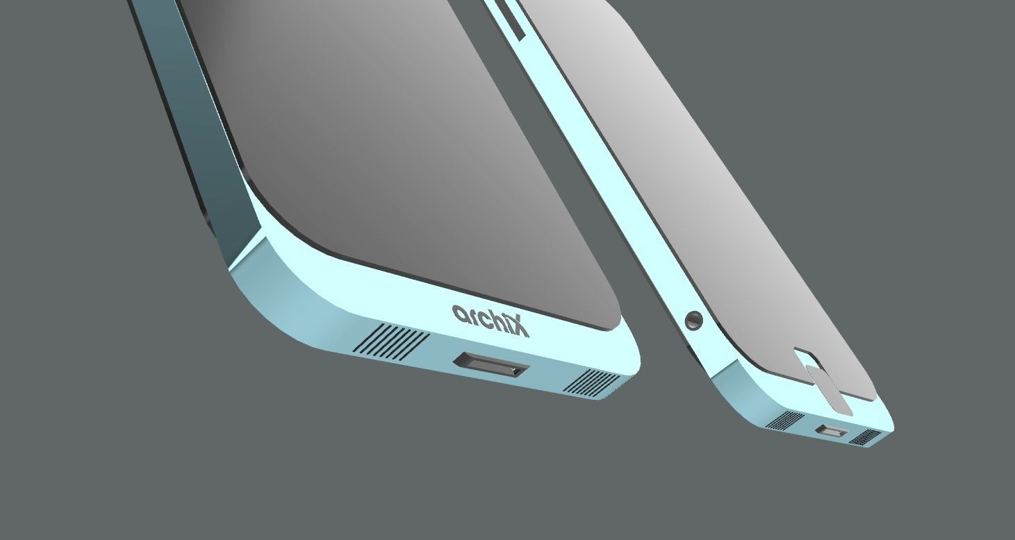 Archix Smartphone 3D model_1