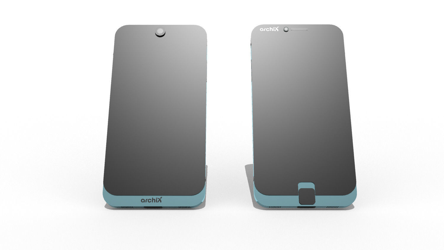 Archix Smartphone 3D model_4