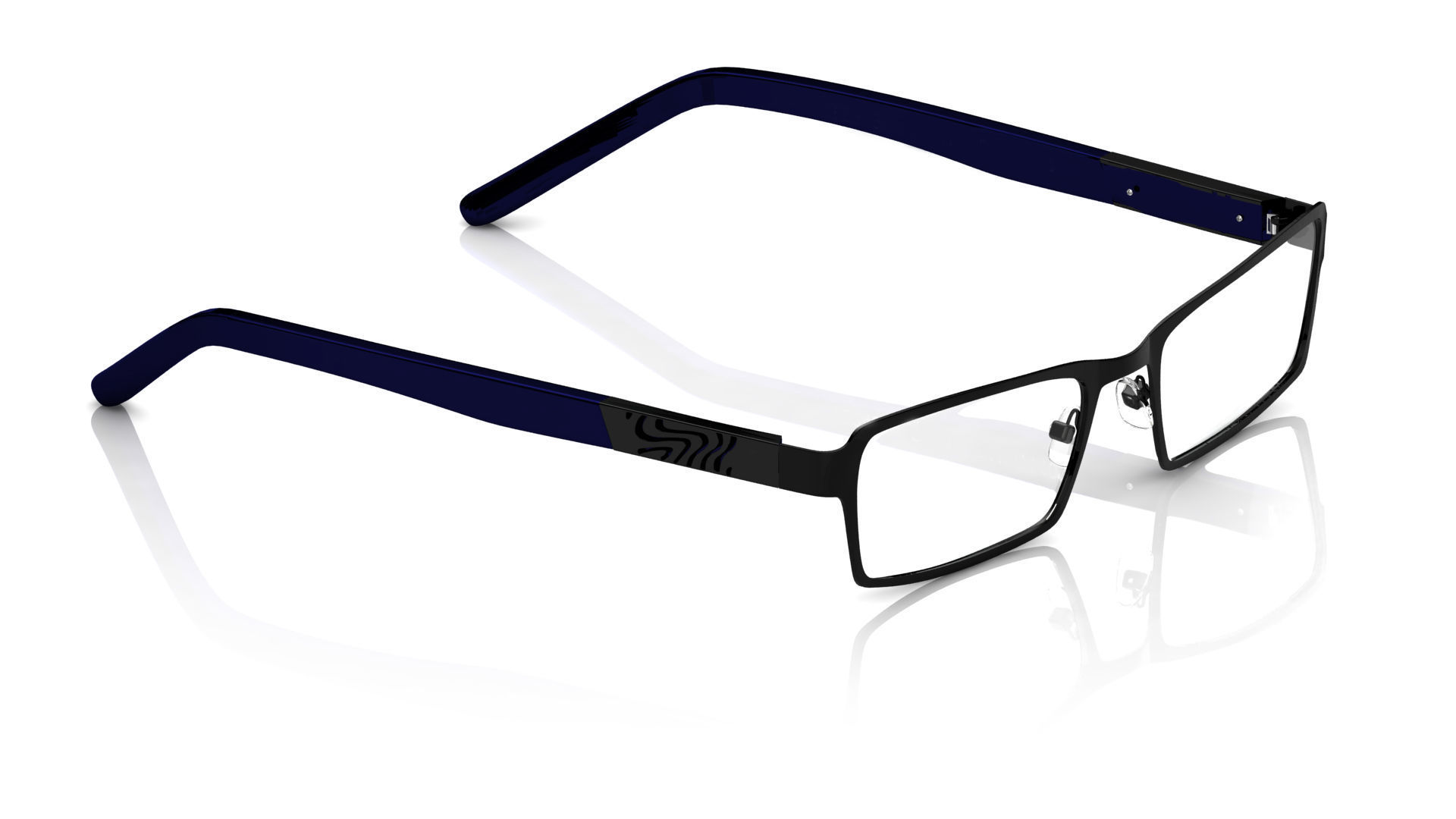 Eyeglasses for Men and Women 3D print model_3