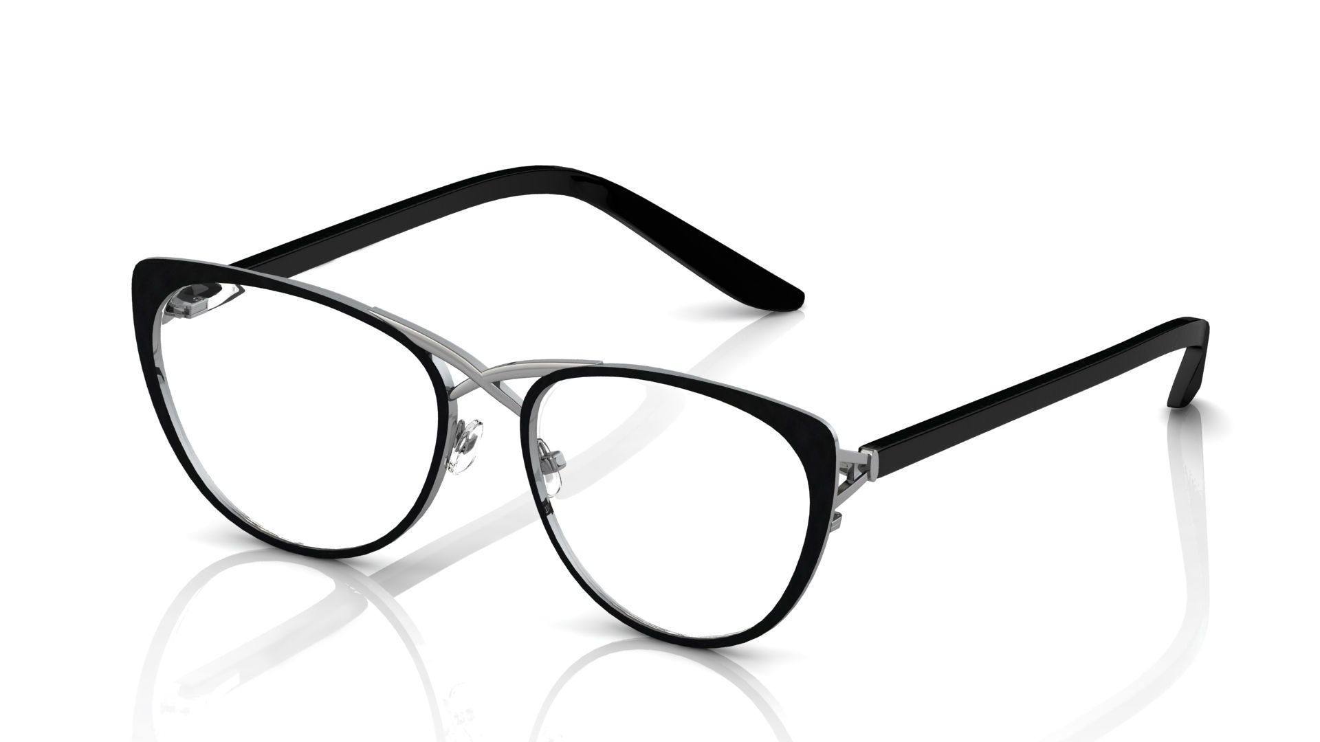 Eyeglasses for Men and Women 3D print model_2
