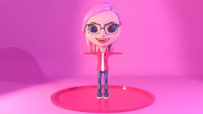 Cartoonish character