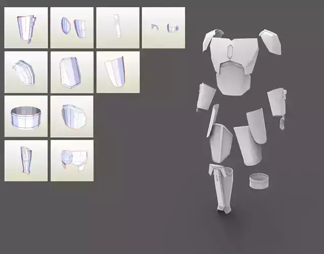 The Mandalorian Season 2 2019 armor Pepakura pdo pdf 