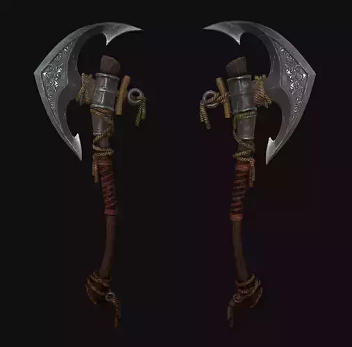 Old Axe low poly model