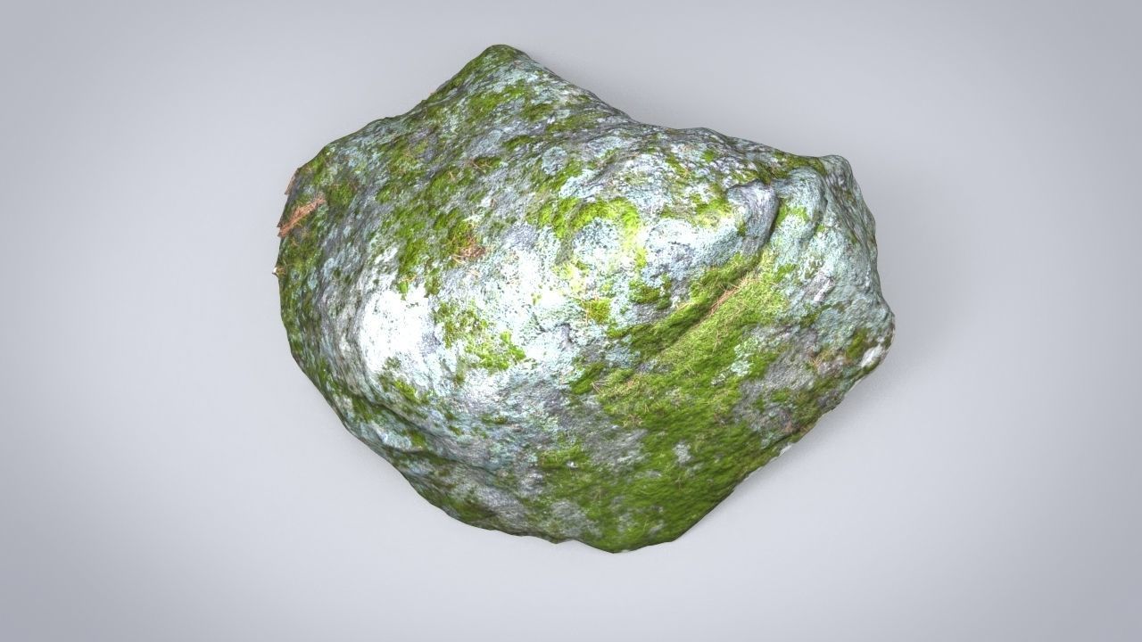 RIVER ROCK 3D model_3