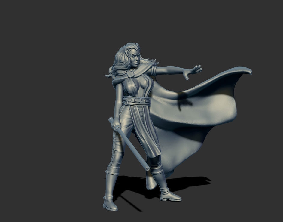 Light side bundle II - masters and apprentices 35 mm scale  3D print model_22