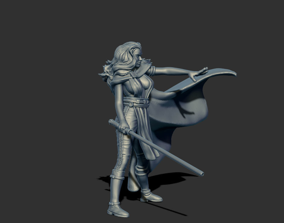 Light side bundle II - masters and apprentices 35 mm scale  3D print model_23