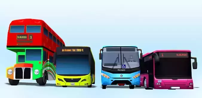 3D Bus pack