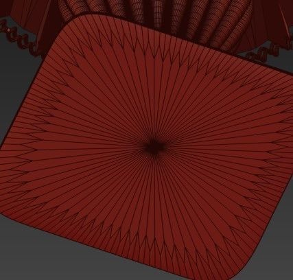 Classic table lamp 3D model_4