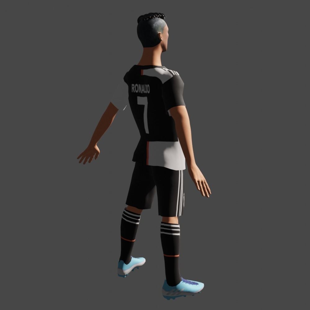 Cristiano Ronaldo 3D model_14