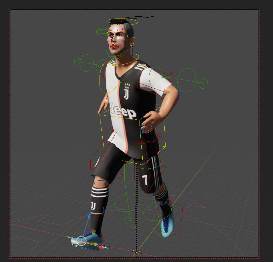 Cristiano Ronaldo 3D model_7