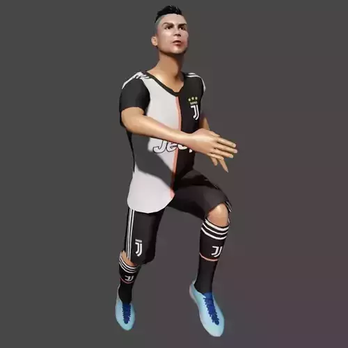 Cristiano Ronaldo 3D model