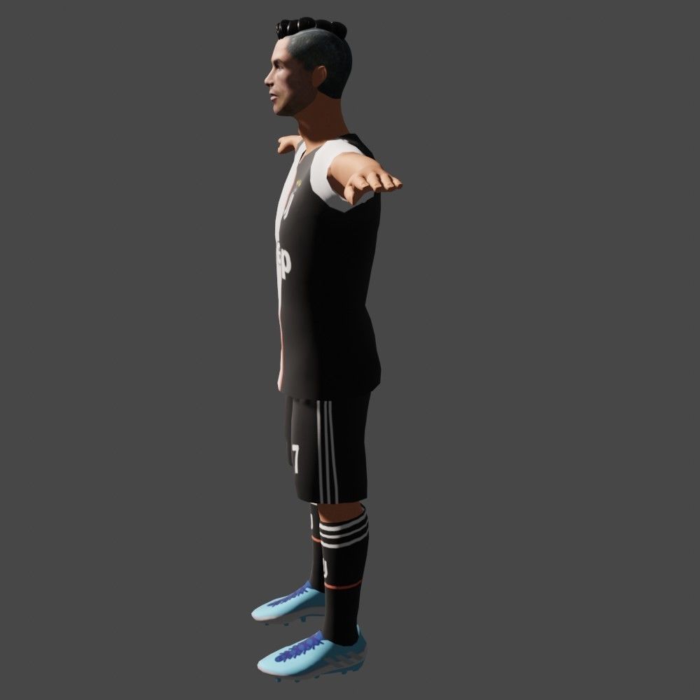 Cristiano Ronaldo 3D model_17