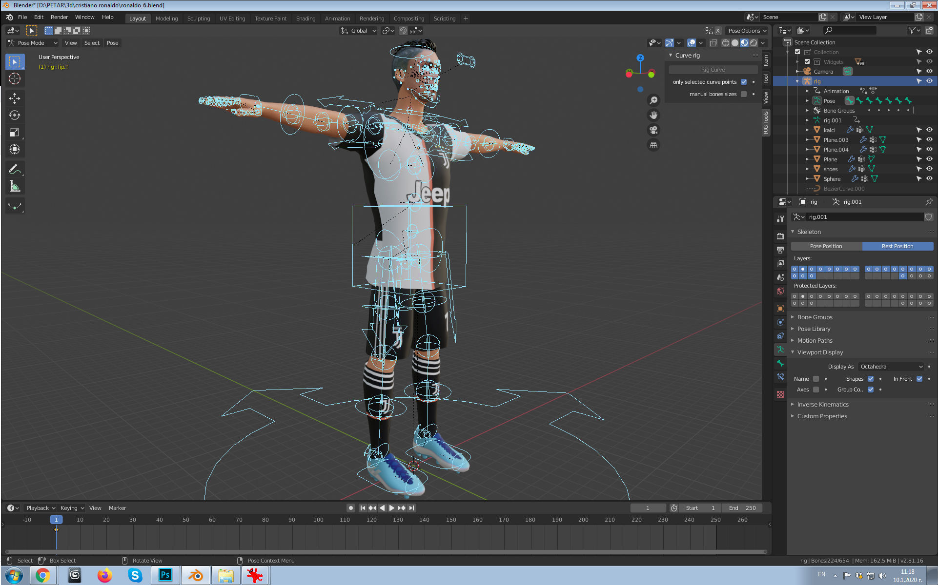 Cristiano Ronaldo 3D model_10