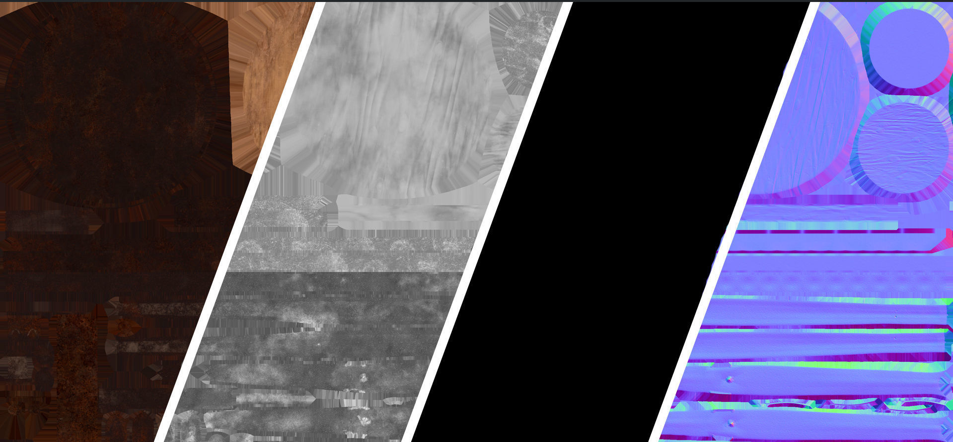 Steampunk Bar stool - VR AR lowpoly Game Ready model Low-poly 3D model_4