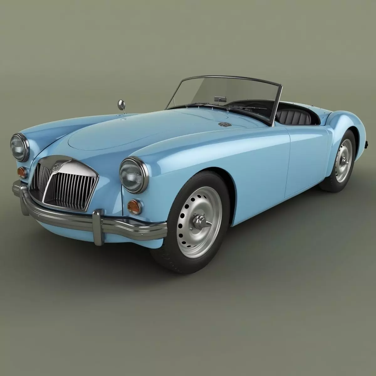 MG MGA Mk2 3D model