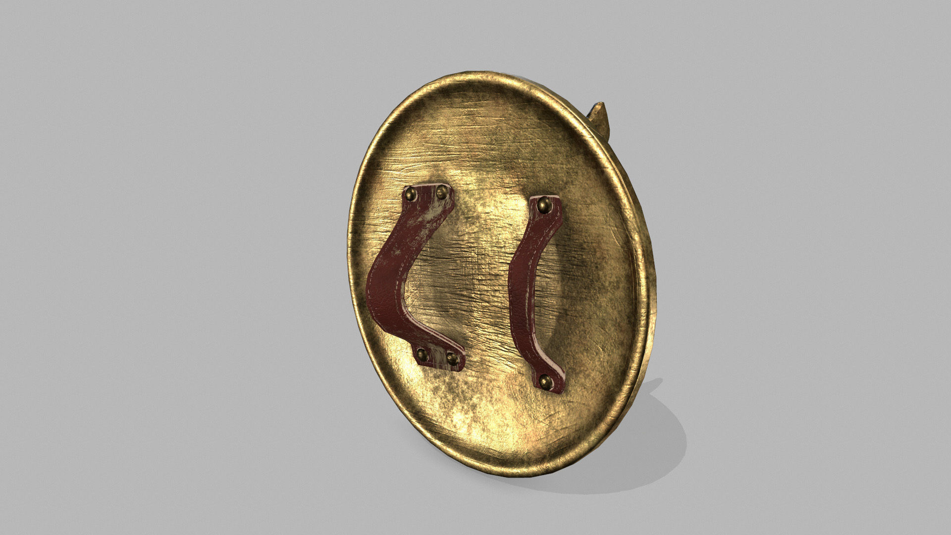 armor set Low-poly 3D model_11