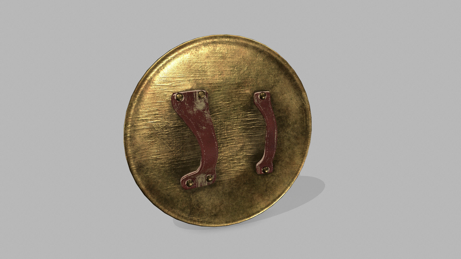 armor set Low-poly 3D model_12