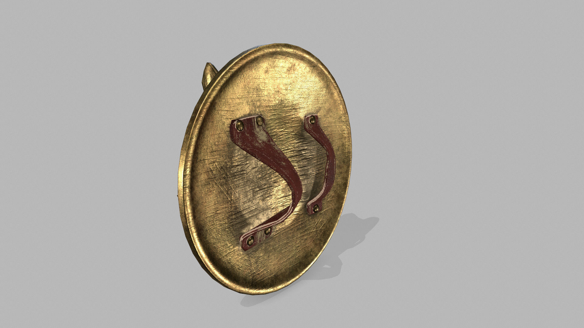 armor set Low-poly 3D model_13