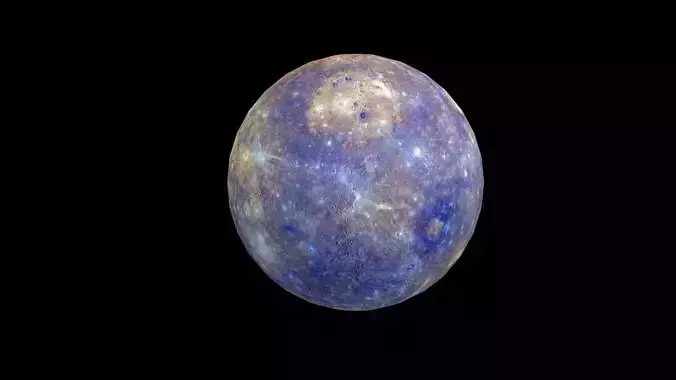 planet earth Low-poly 3D model