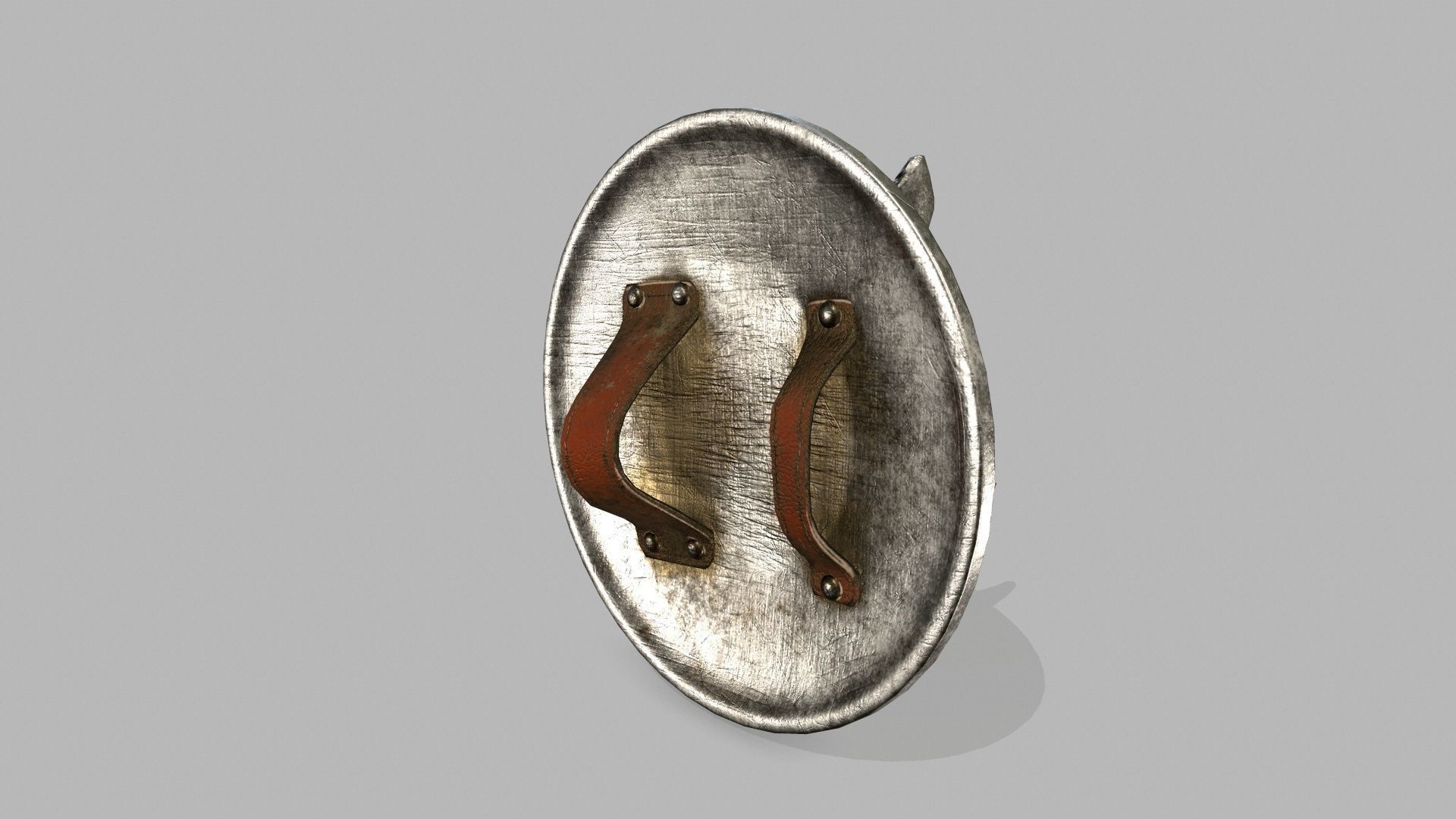 armor set witcher wolf head Low-poly 3D model_11