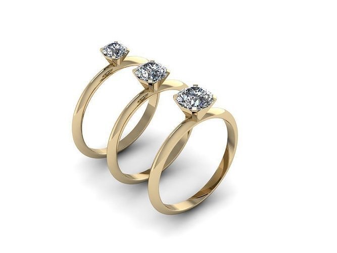 Jewelry Rings NINE RINGS 008 3D print model